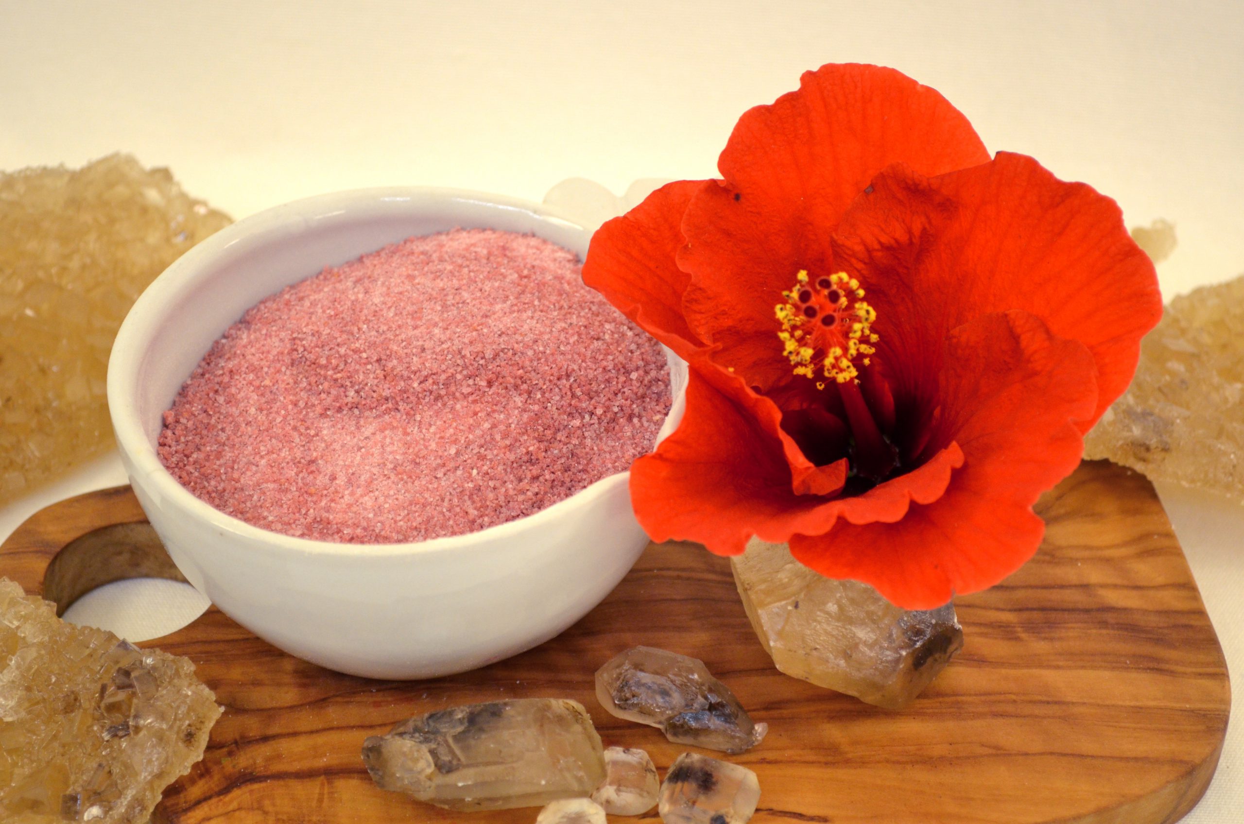 Organic pink cotton candy SpunLight Cotton Candy Hibsicus cotton candy